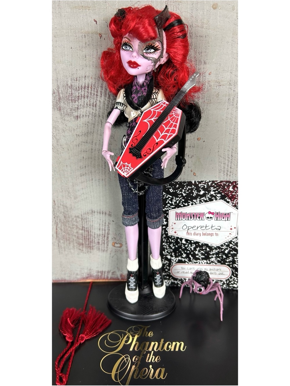 Monster High Original First Wave Operetta Doll and Pet Spider